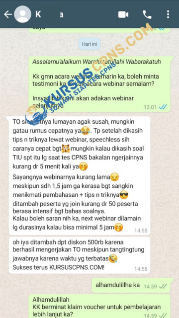 Bimbel Karantina CPNS Terbaik guru berpengalaman | Kursuscpns 9