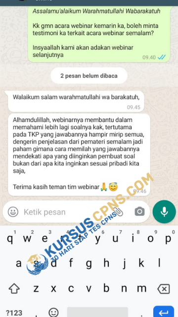 Bimbel Karantina CPNS Terbaik guru berpengalaman | Kursuscpns 6