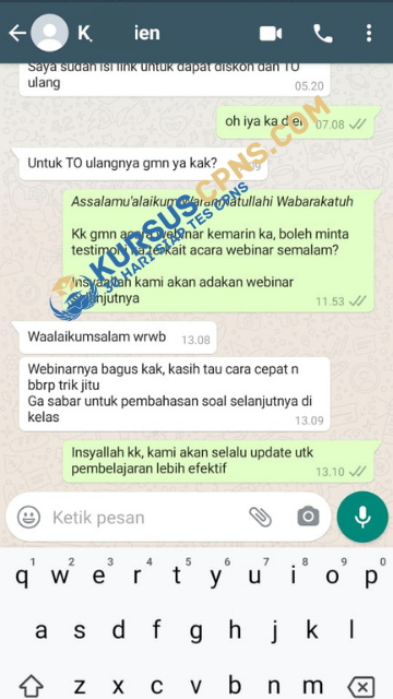 Bimbel Karantina CPNS Terbaik guru berpengalaman | Kursuscpns 7